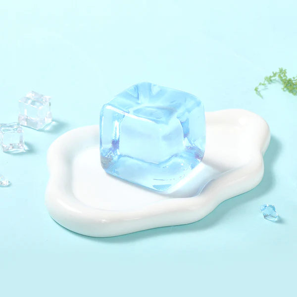 170g Crystal Blue Ice Cube Taba Squishy