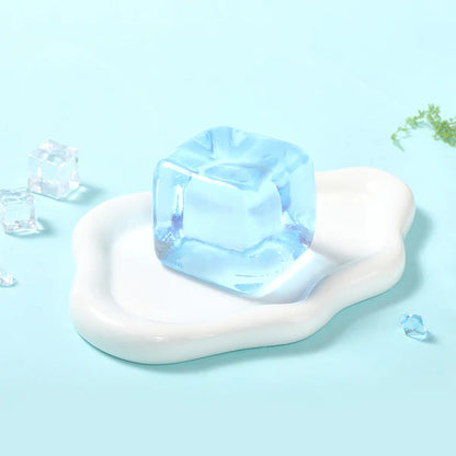 170g Crystal Blue Ice Cube Taba Squishy