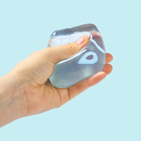 170g Crystal Blue Ice Cube Taba Squishy