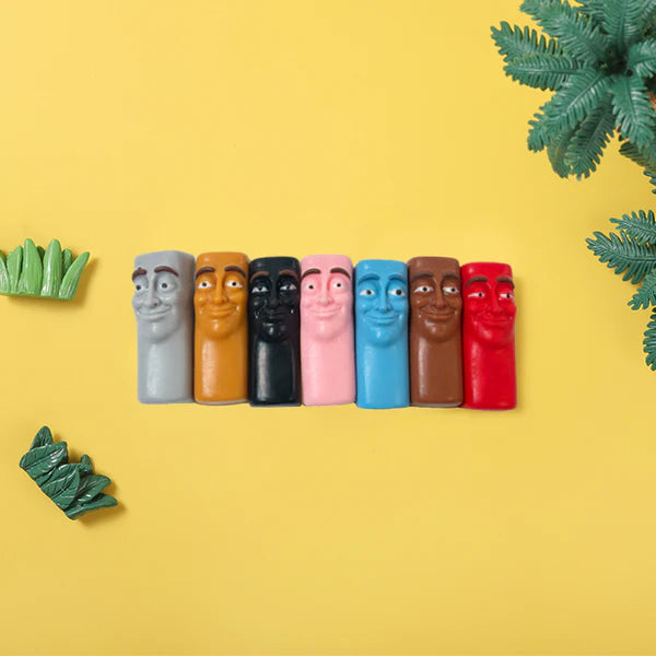 7pc Mini Tung Tung Sahur Taba Squishy